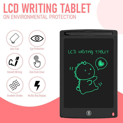 8.5 inch LCD Writing Tablet Pad for Kids. Digital Magic Slate | Electronic Notepad | Scribble Doodle Drawing Rough Pad | Kids Toys Best Birthday Gift for Boys & Girls